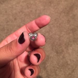Pandora Silver And Stone Charm