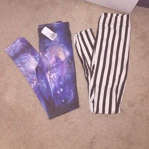 Bebe & Forever 21 BUNDLE leggings