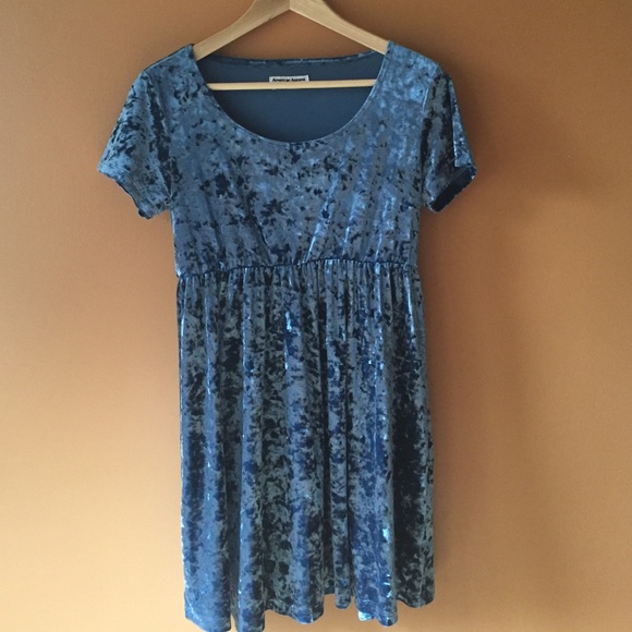 Velvet Babydoll Dress