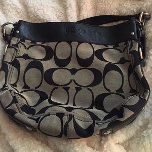 Large hobo coach bag