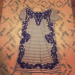 Black and white dress