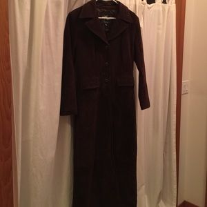 Wilsons Suede Long Duster