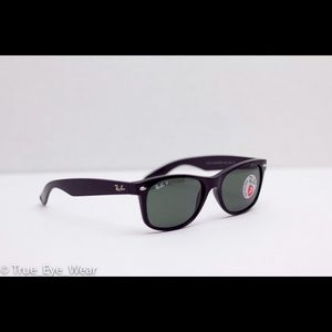 SOLD!Ray-Ban New Wayfarer Matte Black Polarized