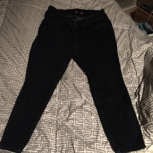 Torrid dark blue jeggings