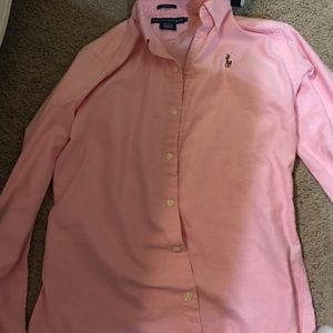 Polo Light Pink button up