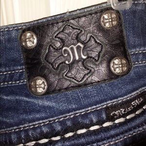 I'm selling some dark blue Miss Me's.