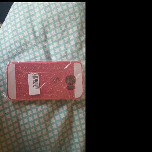 Sparkly Pink Galaxy s6 case