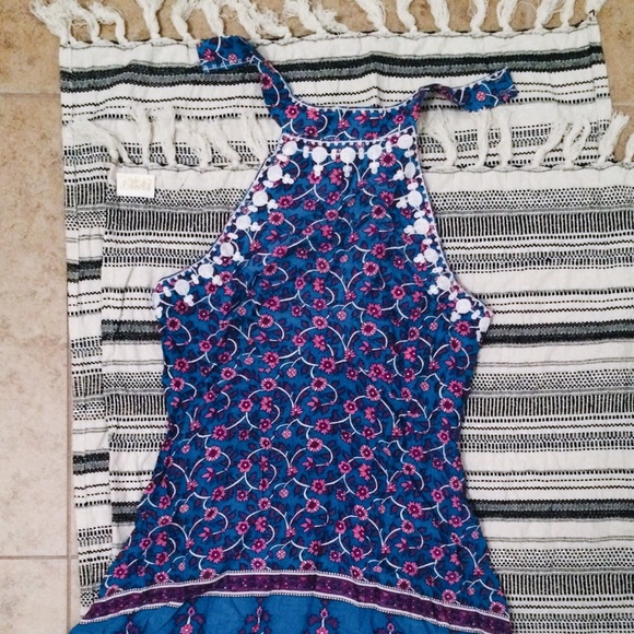 Blue Halter Mini