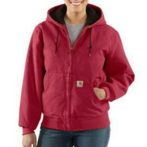 NWT CARHARTT SANDSTONE ACTIVE HOODED COAT