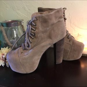 Jeffrey Campbell tan Lita