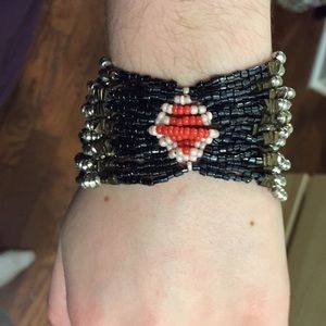 beaded cuff