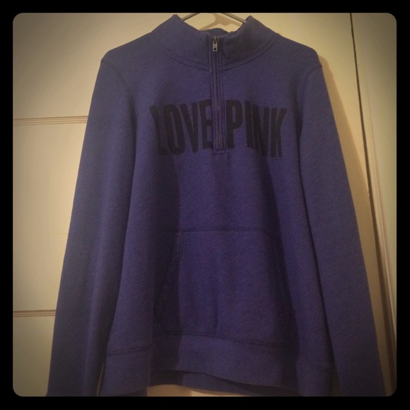 PINK Victoria's Secret Half Zip Jacket