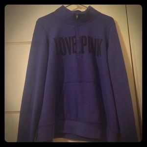 PINK Victoria's Secret Half Zip Jacket