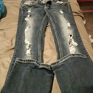 Ariya bling boot cut jean