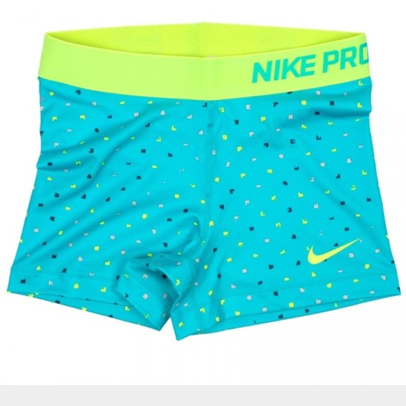 Nike Pro Shorts w Unique Print - Picture 1 of 4