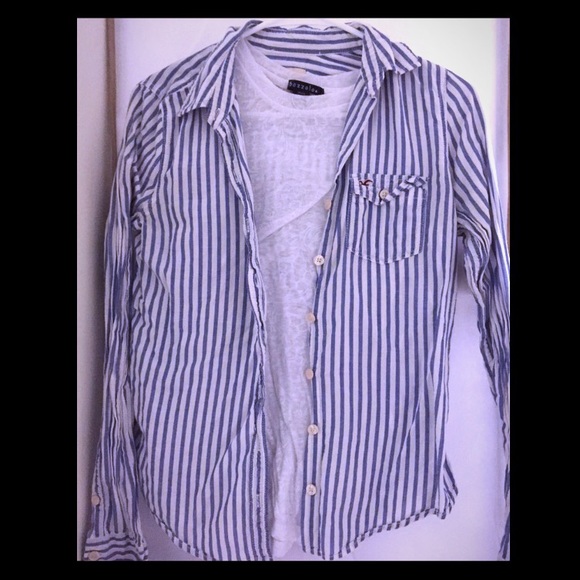 Collard neck blouse