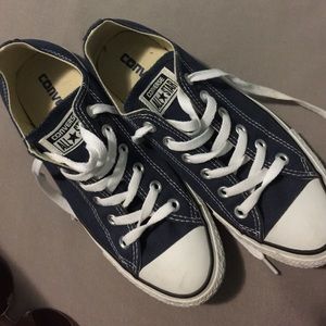 Navy Blue Converse