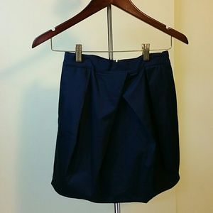 Navy blue J. Crew skirt