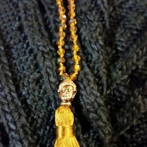 Tibetan buddha necklace