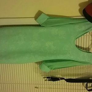 Turquoise dress
