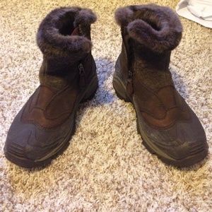 Brown Snow Boots