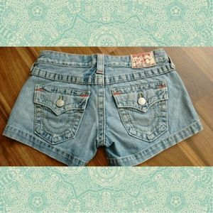 True Religion jean shorts Authentic