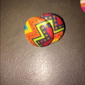 Tribal Fabric Earrings