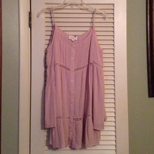 LA Hearts gypsy flowy top