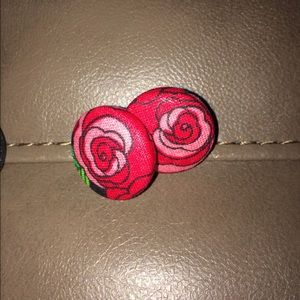 Floral Fabric DIY Earrings