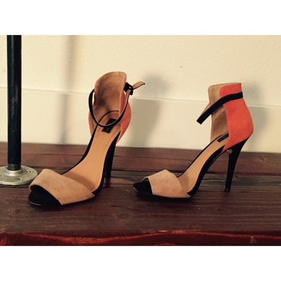 Zara Collection two tone high heels