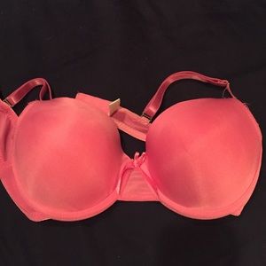 Pink bra