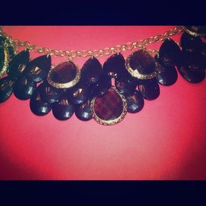 Black and gold necklace