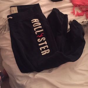 hollister cropped sweatpants