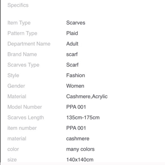 Brown Orange Blanket Scarf - Picture 3 of 4