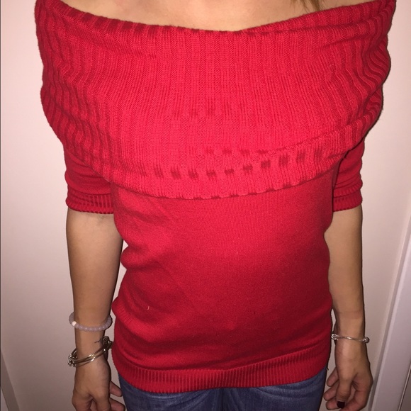 Express Convertible Cowlneck Sweater - Picture 3 of 4