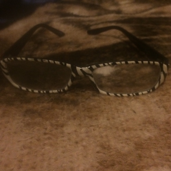 Claire's Zebra Glasses