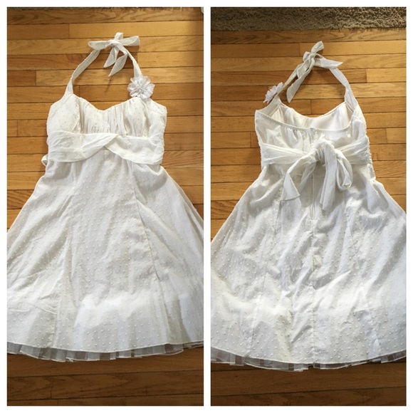 White; sun dress