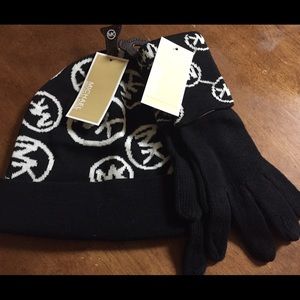 Michael Kors Winter beanie and gloves!