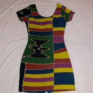 Tropical Handmade Dress