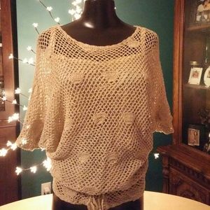 Beautiful Crochet Knit Blouse