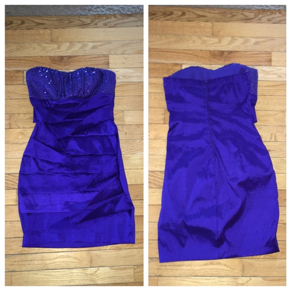 Purple dress