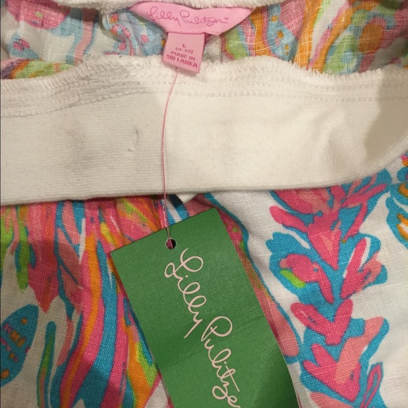 Lilly Pulitzer kids beach pants in Scuba to Cuba!! - Picture 2 of 4