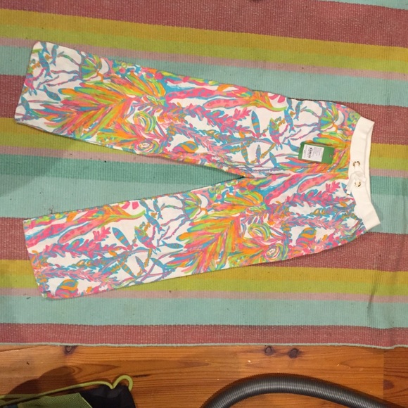 Lilly Pulitzer kids beach pants in Scuba to Cuba!! - Picture 4 of 4