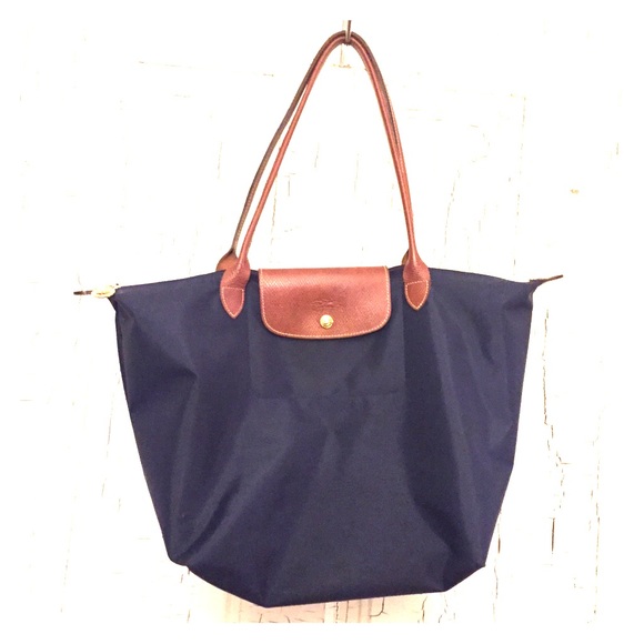 Longchamp Le Pliage Large Tote Bag NAVY
