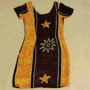 Tropical Handmade dress