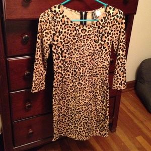 Leopard bodycon dress from Divided by HM