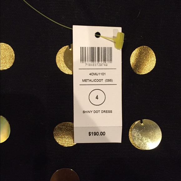 Brand new Kate Spade Saturday Glitter Dot Dress!!! - Picture 4 of 4