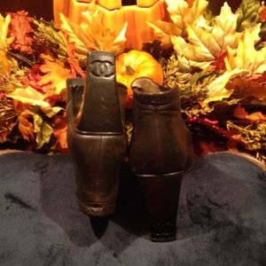 CHANEL Short Ankle Boots