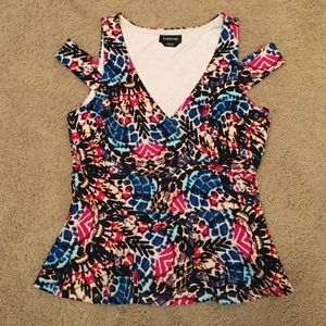 Bebe Peplum Top