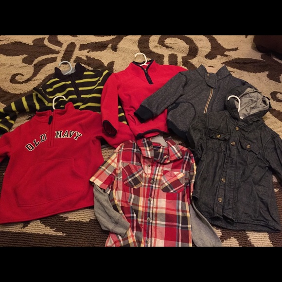 *Reserved for @momwow1859* boys winter shirts